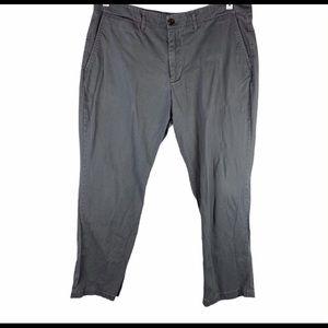 GOODFELLOW Grey Hennepin Chino Straight Pant | 40Wx32L